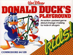 DOS - Donald Duck's Playground Box Art Front