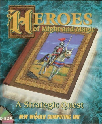 DOS - Heroes of Might and Magic A Strategic Quest Box Art Front