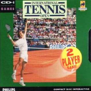 DOS - International Tennis Box Art Front