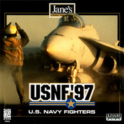 DOS - Jane's US Navy Fighters 97 Box Art Front