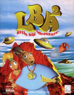 DOS - Little Big Adventure 2 Box Art Front