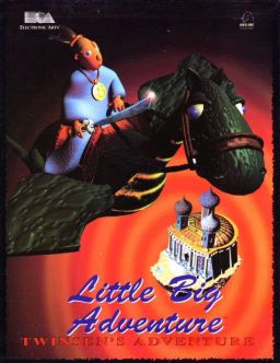 DOS - Little Big Adventure Box Art Front
