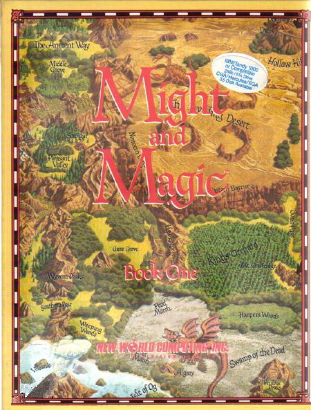 DOS - Might and Magic The Secret of the Inner Sanctum Box Art Front