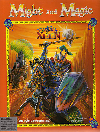 DOS - Might and Magic V Darkside of Xeen Box Art Front