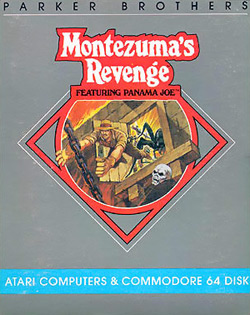 DOS - Montezuma's Revenge Box Art Front