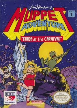 DOS - Muppet Adventure Chaos at the Carnival Box Art Front