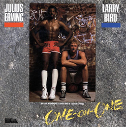 DOS - One on One Dr J vs Larry Bird Box Art Front