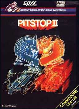 DOS - Pitstop II Box Art Front