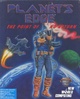 DOS - Planet's Edge Box Art Front