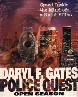 DOS - Police Quest 4 Open Season Box Art Front