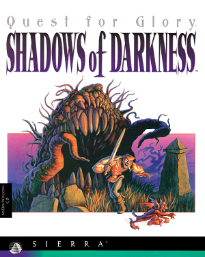 DOS - Quest for Glory IV Shadows of Darkness Box Art Front