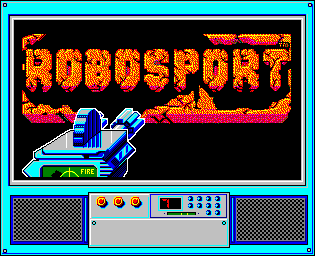 DOS - RoboSport Box Art Front