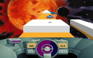 DOS - SkyRoads Box Art Front