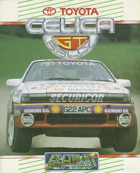 DOS - Toyota Celica GT Rally Box Art Front