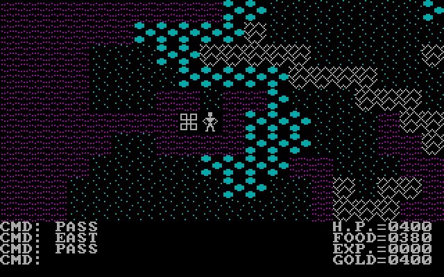 DOS - Ultima II Revenge of the Enchantress Box Art Front