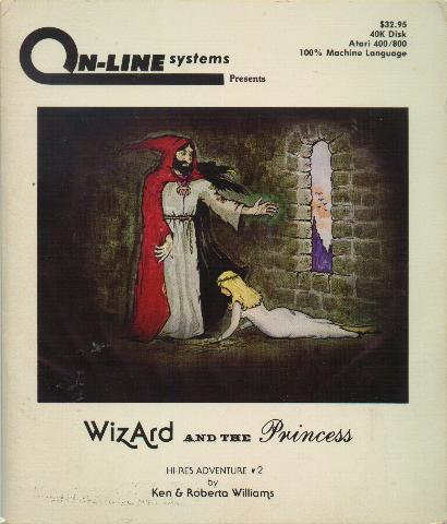 DOS - Wizard and the Princess Box Art Front