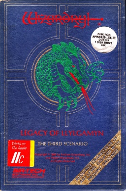 DOS - Wizardry III Legacy of Llylgamyn Box Art Front