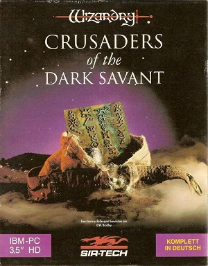 DOS - Wizardry VII Crusaders of the Dark Savant Box Art Front
