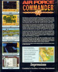 DOS - Air Force Commander Box Art Back