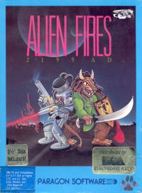 DOS - Alien Fires 2199 AD Box Art Front