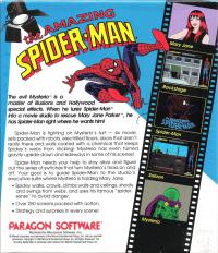 DOS - The Amazing Spider Man Box Art Back