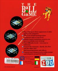 DOS - The Ball Game Box Art Back