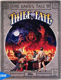 DOS - The Bard's Tale III Thief of Fate Box Art Front