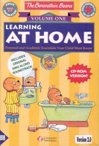 DOS - The Berenstain Bears Learning at Home Volume One Box Art Front