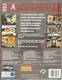 DOS - The Big Red Adventure Box Art Back
