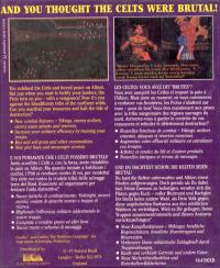 DOS - Castles The Northern Campaign Box Art Back
