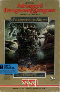 DOS - Champions of Krynn Box Art Front