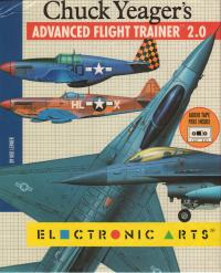 DOS - Chuck Yeager's Advanced Flight Trainer 20 Box Art Front