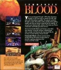 DOS - Commander Blood Box Art Back