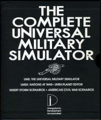 DOS - The Complete Universal Military Simulator Box Art Front