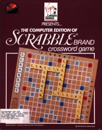 DOS - The Computer Edition of Scrabble Brand Crossword Game Box Art Front