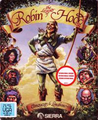 DOS - Conquests of the Longbow The Legend of Robin Hood Box Art Front