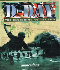 DOS - D Day The Beginning of the End Box Art Front