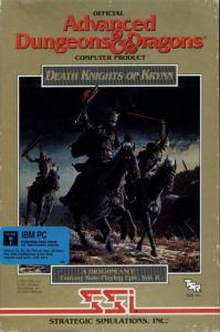 DOS - Death Knights of Krynn Box Art Front