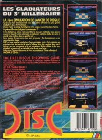 DOS - Disc Box Art Back