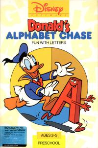 DOS - Donald's Alphabet Chase Box Art Front