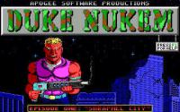 DOS - Duke Nukem Box Art Front