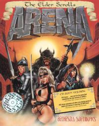 DOS - Elder Scrolls Arena Box Art Front