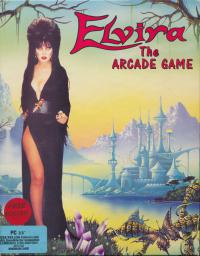 DOS - Elvira The Arcade Game Box Art Front