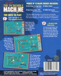 DOS - The Even More Incredible Machine Box Art Back