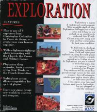 DOS - Exploration Box Art Back