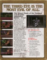 DOS - Eye of the Beholder III Assault on Myth Drannor Box Art Back