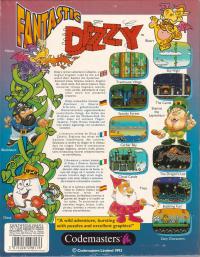 DOS - The Fantastic Adventures of Dizzy Box Art Back