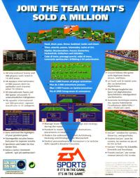 DOS - FIFA Soccer 96 Box Art Back