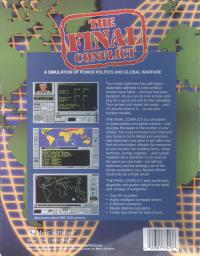 DOS - The Final Conflict Box Art Back