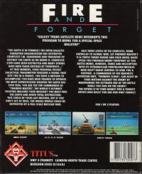 DOS - Fire and Forget Box Art Back